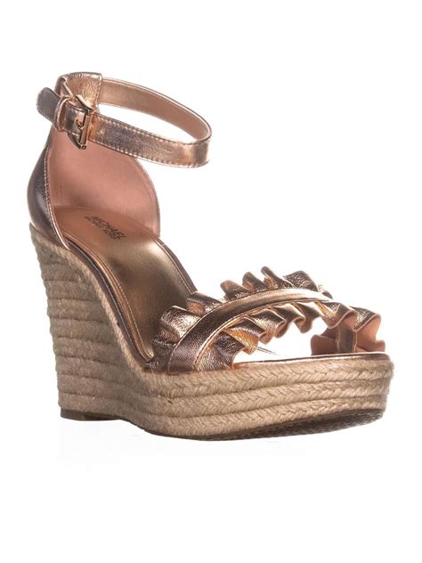 Michael Kors Bella Wedge Sandals 